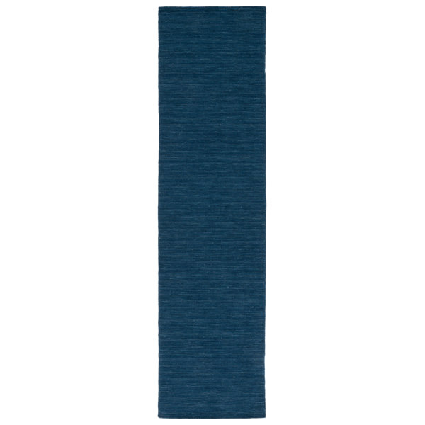 Breakwater Bay Batum Handmade Hand Loomed Navy/Blue Rug Wayfair